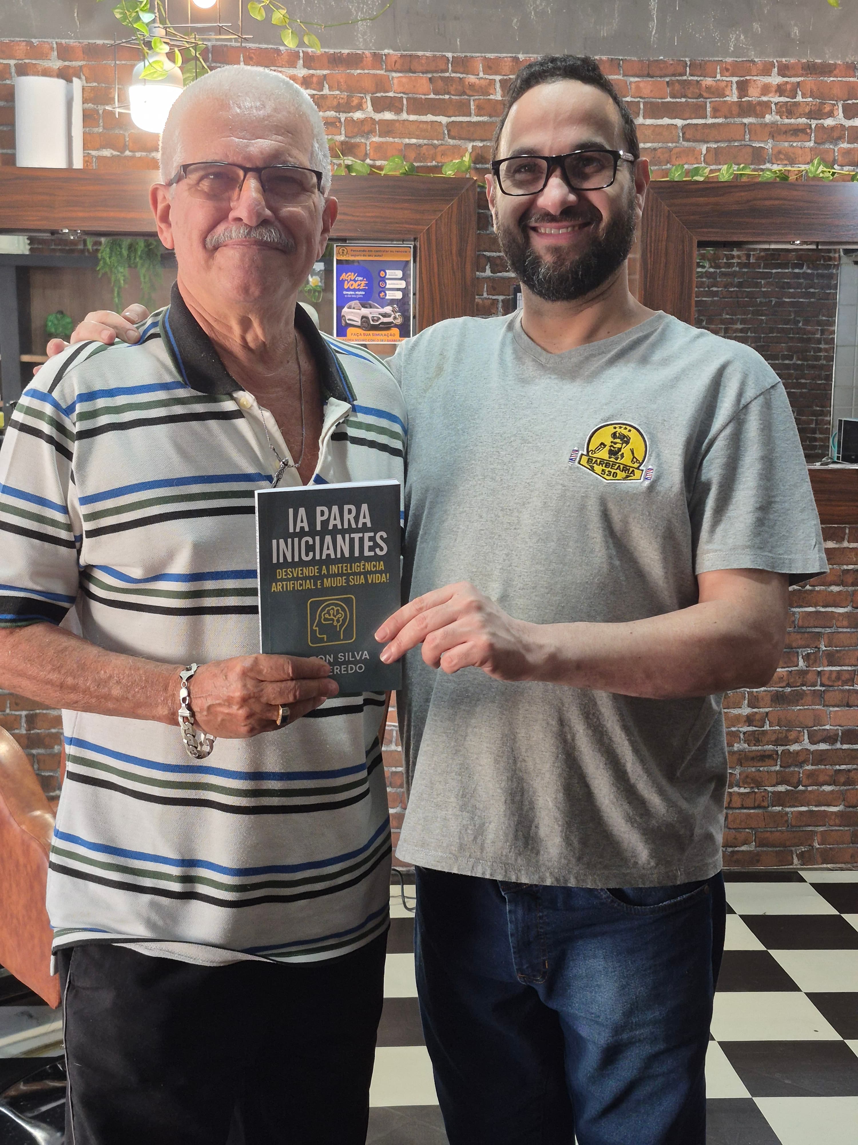 Leitor 4 com o livro IA para Iniciantes