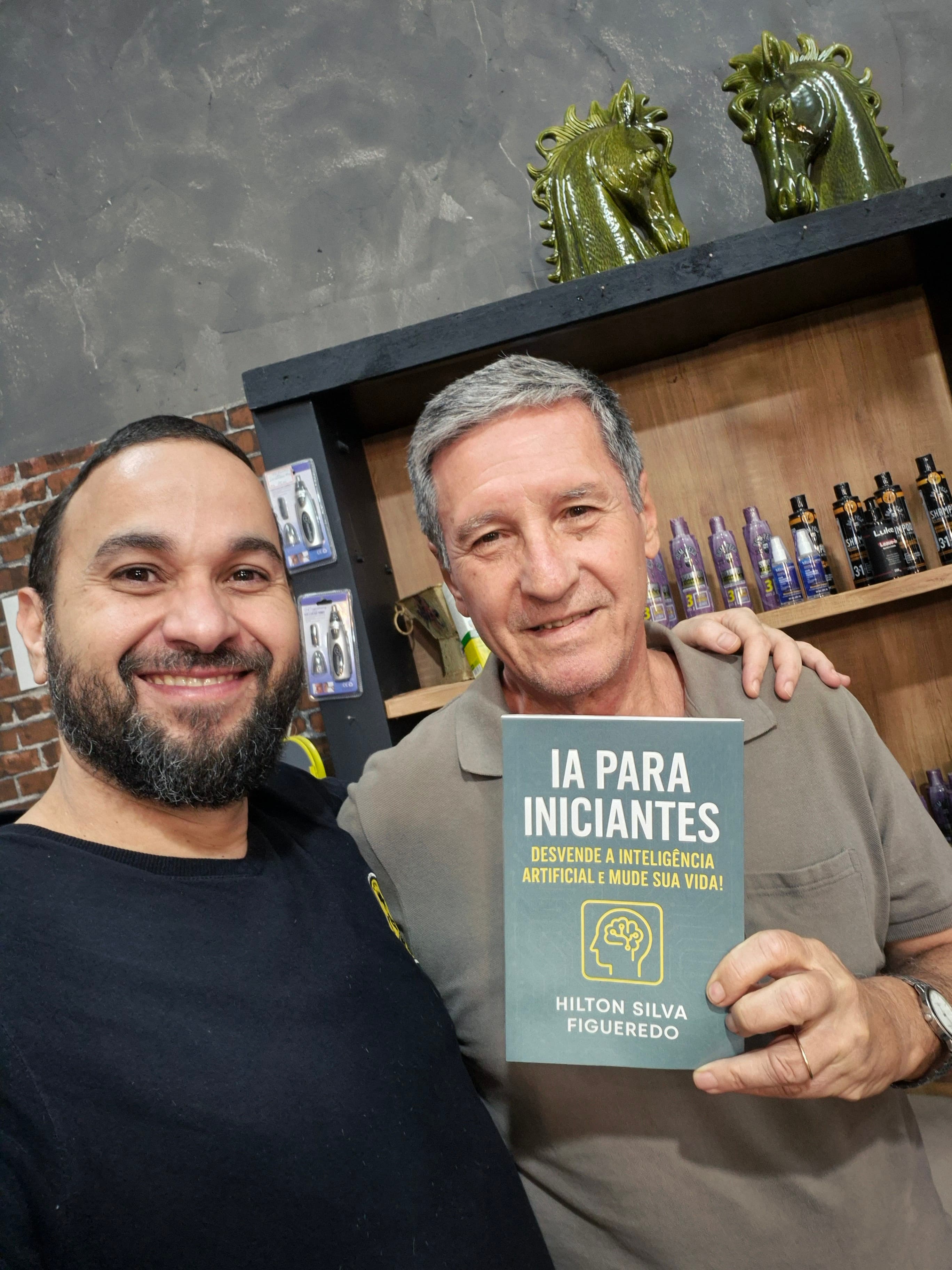 Leitor 9 com o livro IA para Iniciantes
